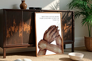 Watercolor Mommy & Baby Hands Print, an Illustration by EkaterinaViArt (Thumbnail 4 of 5)