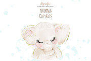 Animals cliparts, an Animal Illustration by TheHappyGiftArt (Thumbnail 4 of 6)