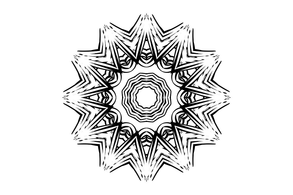 Premium Mandala Illustration Pack, a Decorative Illustration by NJ Himel (Photo 70 of 101)