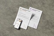 A4 Letterhead and App UI Mockup, a Books & Magazine Mockup by My Code Std (Thumbnail 3 of 5)
