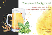 Beer Set, a Food Illustration by Imaginasty (Thumbnail 3 of 5)