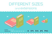 Isometric icons for business, an Outline Icon by Boyko Pictures (Thumbnail 2 of 8)