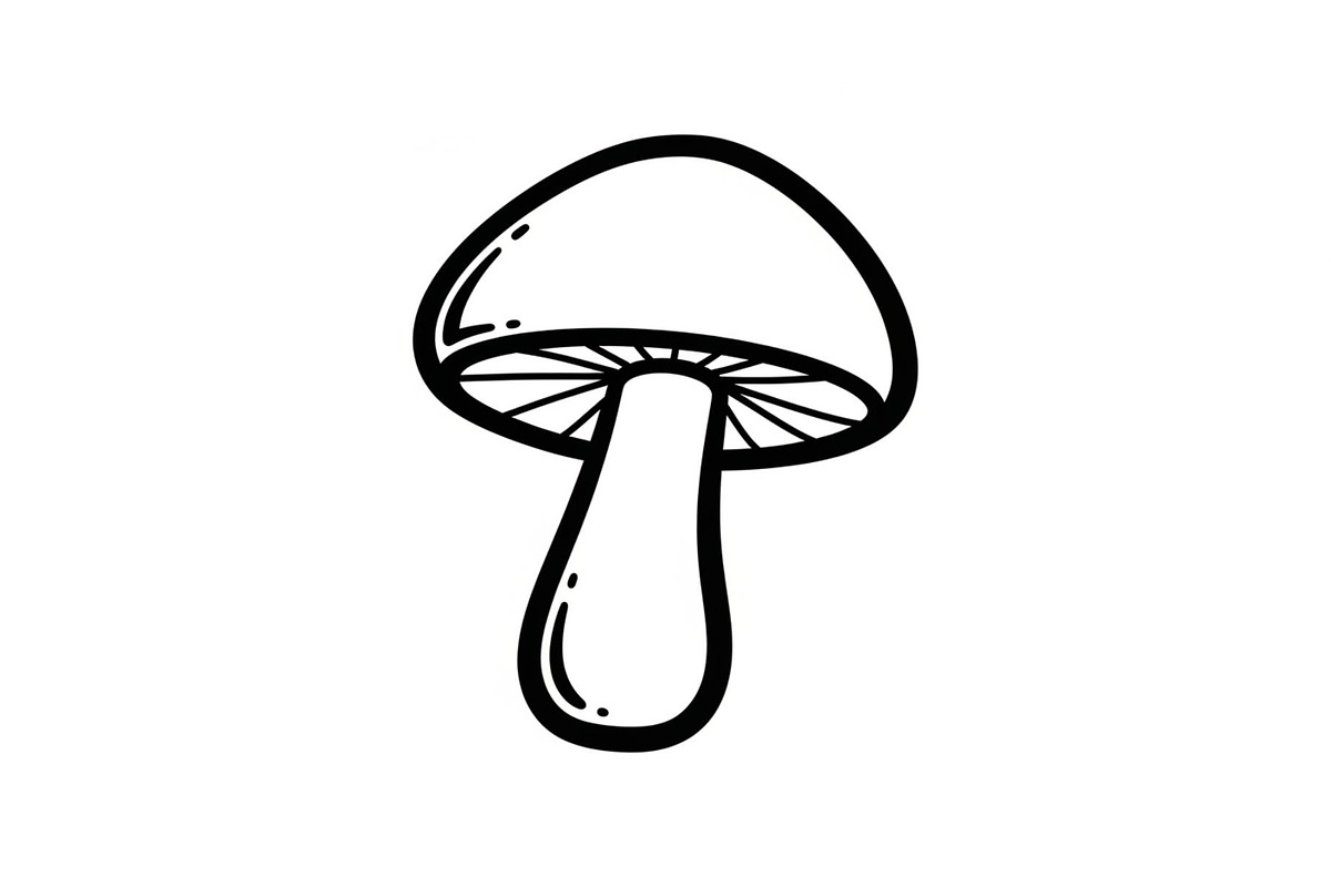 Hand Drawn Mushroom SVG Bundle, an Illustration by jahid234 (Photo 20 of 51)