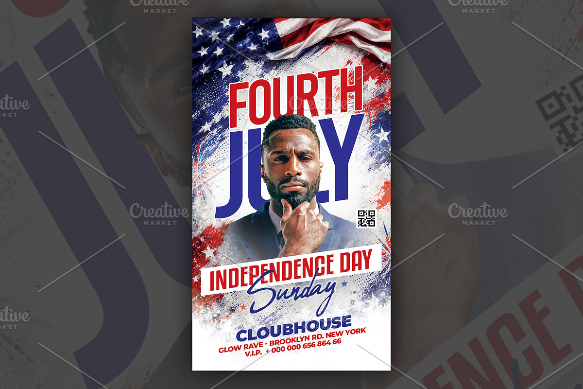 4th july Story flyer Template, a Social Media Template by Artonix (Photo 3 of 4)