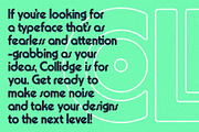 Collidge - Bold Ligature Rich Font, a Sans Serif Font by SilverStag Type Foundry (Thumbnail 15 of 16)