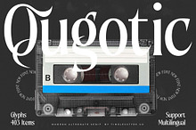 Qugotic Modern Alternate Serif