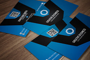 Modern Corporate Business Card CM017, a Business Card Template by annozio (Thumbnail 1 of 4)