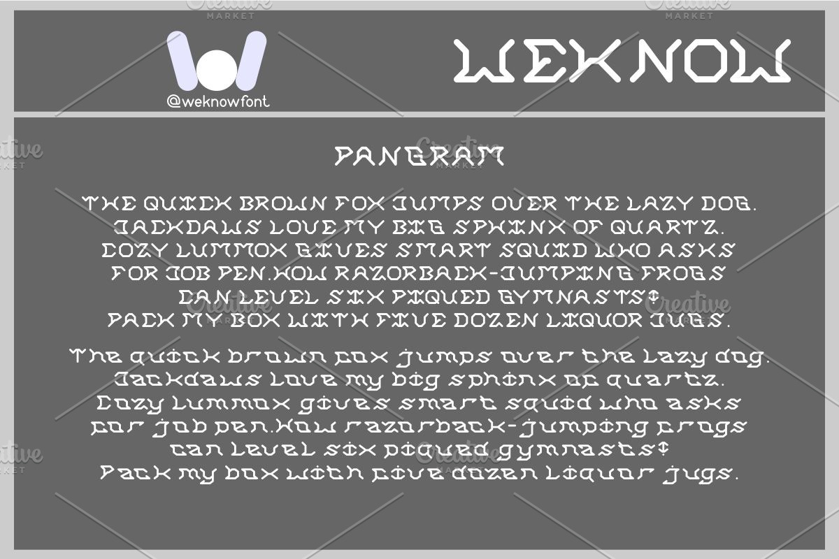 Wireless World font, a Font by weknow (Photo 6 of 8)
