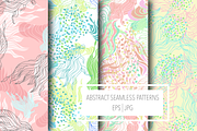 12 Abstract seamless patterns, a Pattern Graphic by DinaraChernaya (Thumbnail 3 of 5)