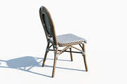 Wicker Bistro Chair, a Furniture 3D Model by happy brush (Thumbnail 16 of 18)
