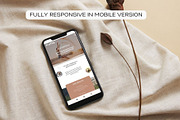 Social Media Wix Website Template, a Wix Template by Deepa Template Studio (Thumbnail 9 of 16)