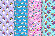 Unicorns: patterns and illustrations, an Animal Illustration by natsa (Thumbnail 3 of 6)