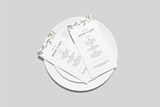 Menu Card Mockup, an Advertising Mockup by Twins_studio926 (Thumbnail 4 of 5)