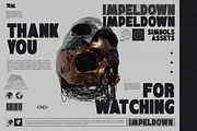 Impeldown Display Font & Symbols, a Symbol Font by Tegh co. (Thumbnail 12 of 12)