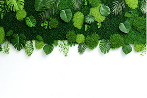 On a solid white background, a, a Nature Photo by ZinetroN