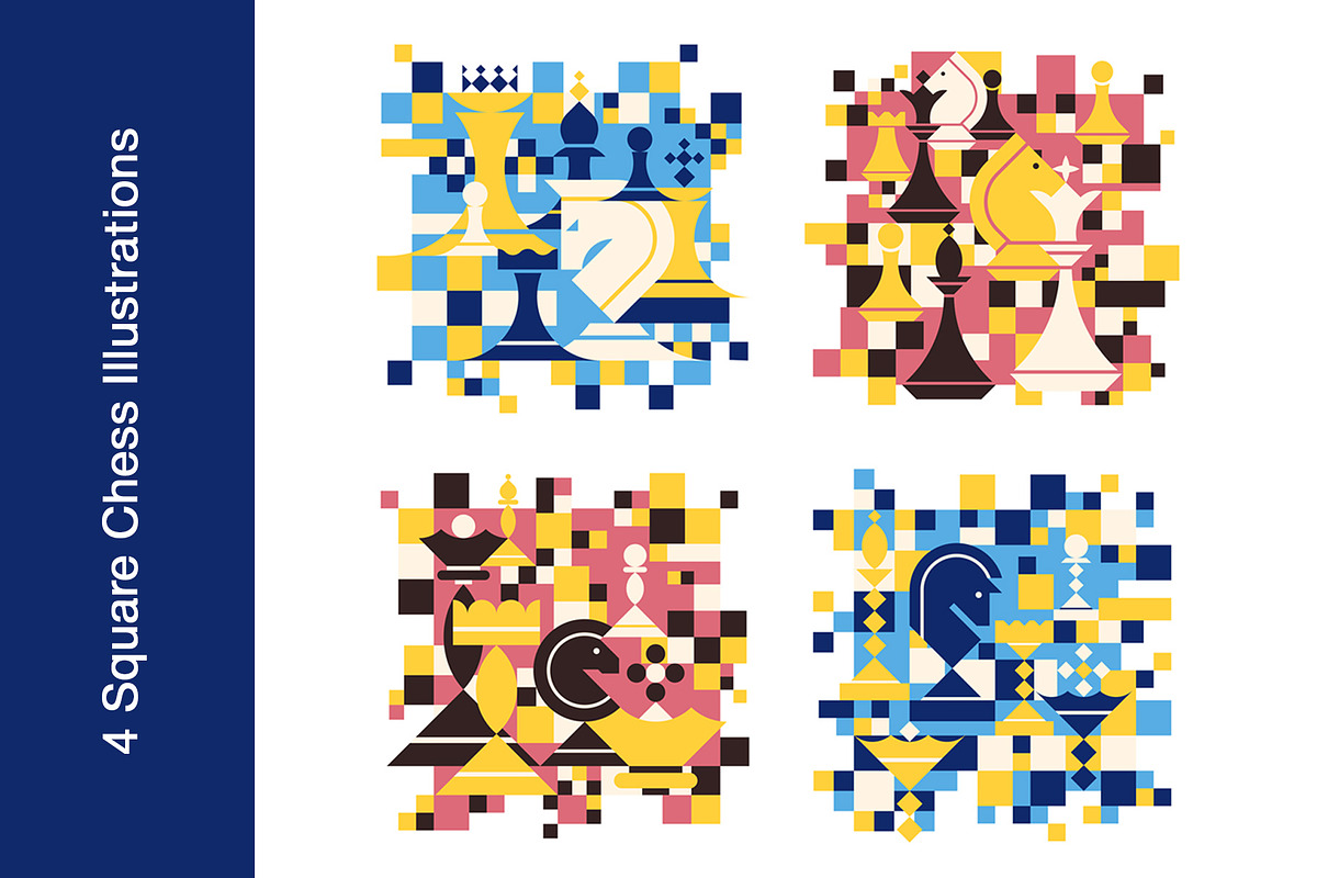 Chess Project, a Decorative Illustration by Alexey Boychenko (Photo 7 of 7)