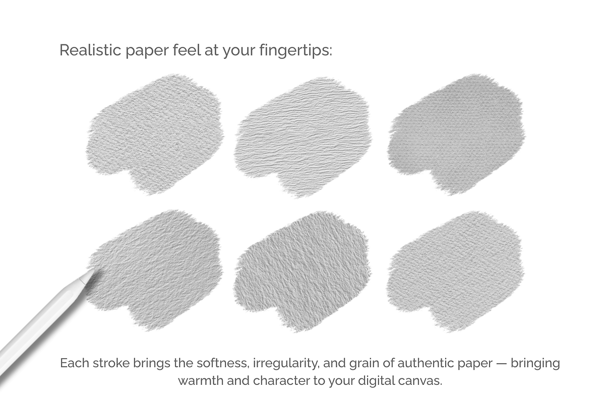 Procreate Paper Canvas, a Brush Add-On by HopeArtIllustration (Photo 4 of 5)