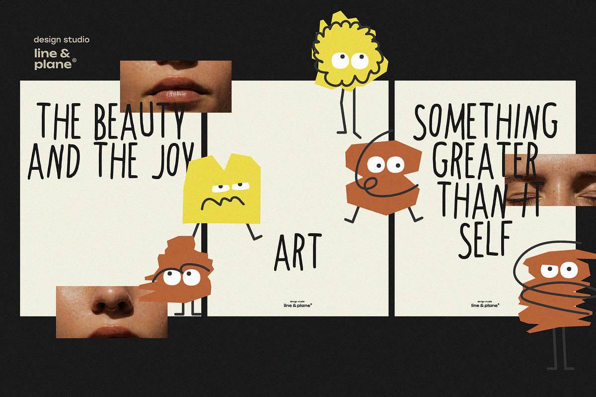 Vector Emotions Illustrations, an Object Graphic by line & plane (Photo 4 of 6)