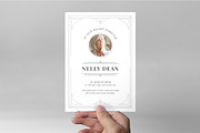 Contemporary Funeral Service Program, a Flyer Template by BrandPacks (Thumbnail 3 of 8)