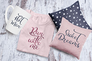 Calligraphy Wedding Font Delight, a Script Font by Happy Letters (Thumbnail 2 of 8)