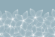 Seamless floral blue pattern., a Pattern Graphic by Shop seamless patterns (Thumbnail 4 of 7)