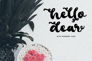 Boement - Chic Script Font