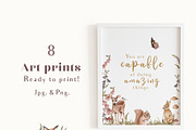 Whimsical Forest Animals Woodland, an Animal Illustration by Grace Noboa Illustrations (Thumbnail 7 of 10)