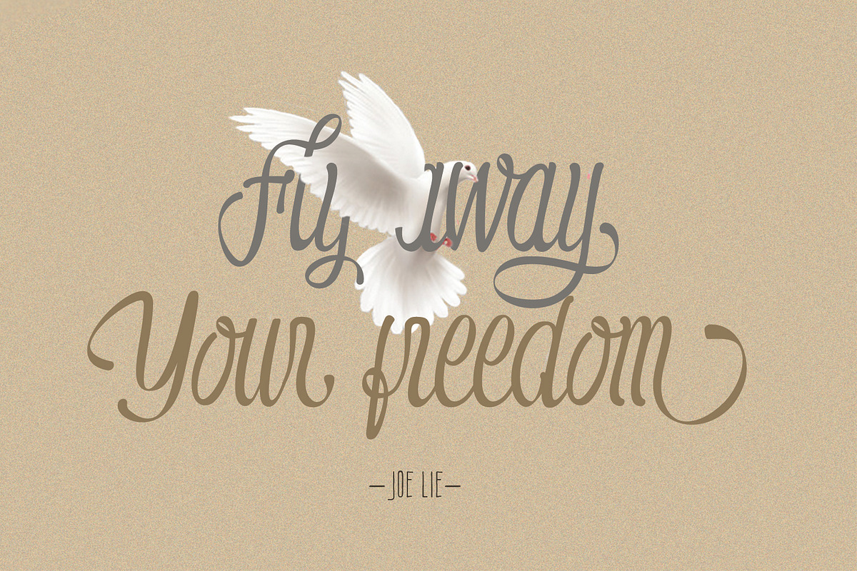 Right Moment // Romantic Typeface, a Script Font by GDcreative (Photo 2 of 11)