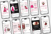 Ecommerce Carousel Instagram Posts, a Social Media Template by DigiPax (Thumbnail 6 of 10)