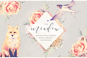 Delicate Vintage Florals, a Texture Illustration by Studio Sirona (Thumbnail 1 of 9)