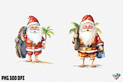 Summer Christmas Santa Claus, an Illustration by Gemstone (Thumbnail 9 of 12)