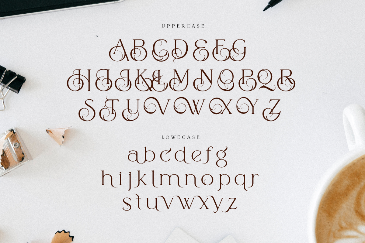 Berold - Artistic Serif Font, a Serif Font by Joko Setiono (Photo 8 of 15)