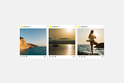 FRAMES / Instagram Vector Mockup Kit, a Social Media Template by Circular (Thumbnail 6 of 20)