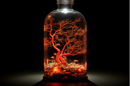 Transparent Glass bottle dropper, a Health & Medical Photo by Ylivdesign