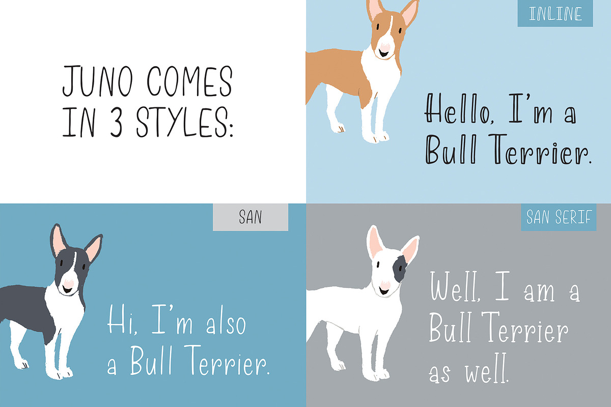 Juno, Friendly Font Trio preview 5