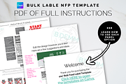 Editable Bulk Label Canva Template, a Branding & Logo Template by Bdemm Studio (Thumbnail 5 of 7)