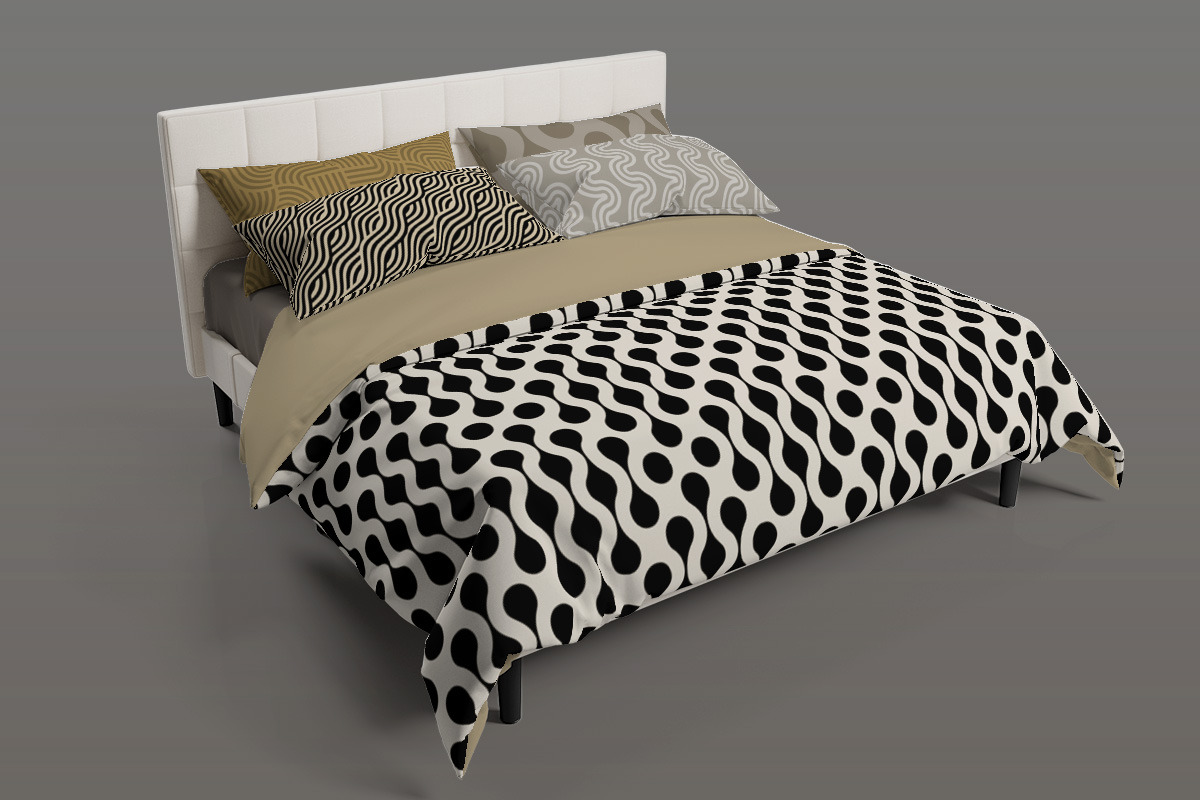18 Monochrome Geometric Patterns, a Pattern Graphic by Jennadesigns (Photo 11 of 15)