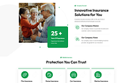 Insurance Company WordPress Theme, a WordPress Template by UInstrument (Thumbnail 5 of 8)