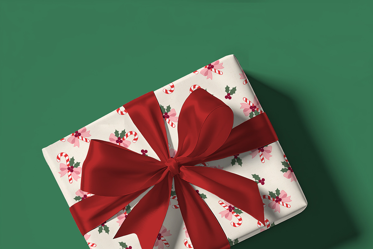 Jolly Candy cane Christmas Pattern, a Pattern Graphic by Schatzi Graphik (Photo 4 of 9)