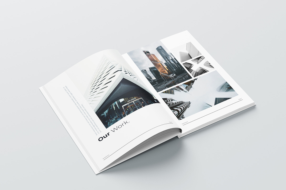 QUATER | Architecture Portfolio, a Brochure Template by obayes (Photo 10 of 18)