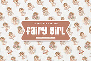 Lovely Fairy Girl Cute Cartoon Art, a Person Illustration by Gohsantosa (Thumbnail 2 of 4)