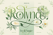 Rolyna, a Sans Serif Font by Burntilldead (Thumbnail 1 of 12)