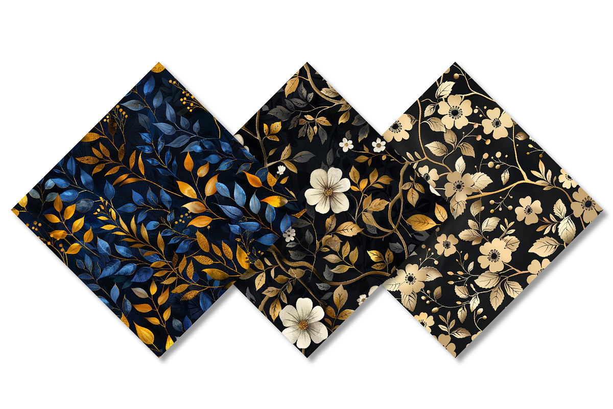 Whimsical Gothic Seamless Patterns, a Pattern Graphic by Canvas Craft