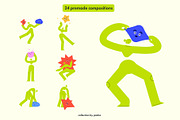 Abstract Character & Emotions, an Education Illustration by Pásha (Thumbnail 4 of 7)