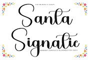 Santa Signatie, a Handwritten Font by InermediaSTUDIO (Thumbnail 1 of 8)