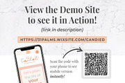 Wix Website Template | Candied, a Wix Template by Thirty One Palms Studio (Thumbnail 4 of 6)