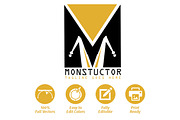 Monstuctor Logo, a Branding & Logo Template by Magoo Studio (Thumbnail 2 of 3)