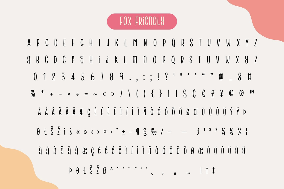Fox Friendly Font, a Handwritten Font by Fox7 By Rattana (Photo 8 of 9)