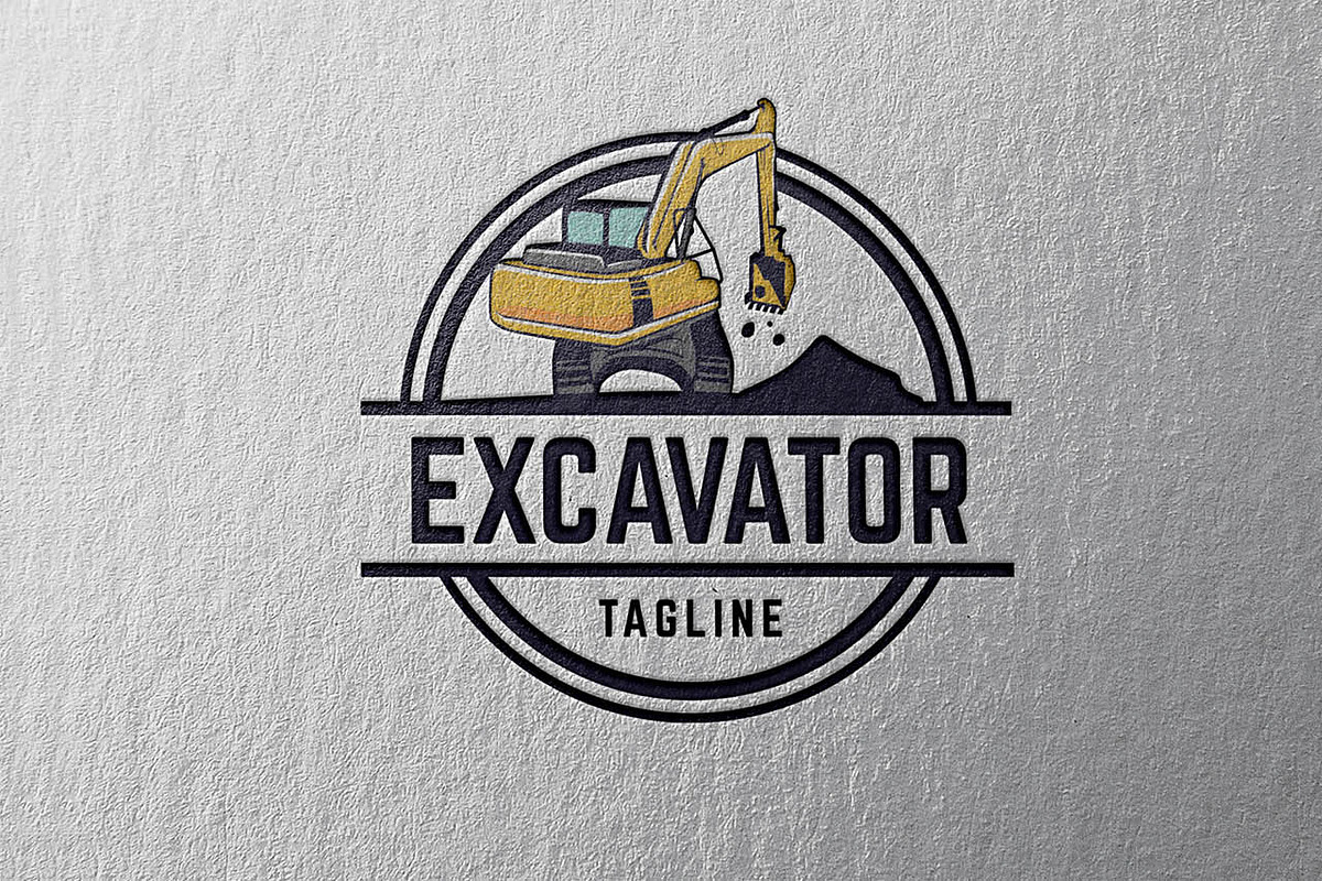 9 Set Excavator Logo PNG SVG, an Object Graphic by Guavanaboy (Photo 4 of 5)