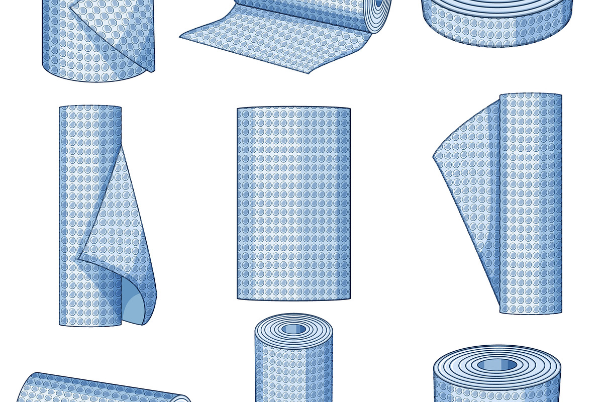 Bubble wraps rolls displaying, an Object Graphic by pikepicture (Photo 3 of 3)